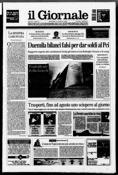 Il giornale : quotidiano del mattino